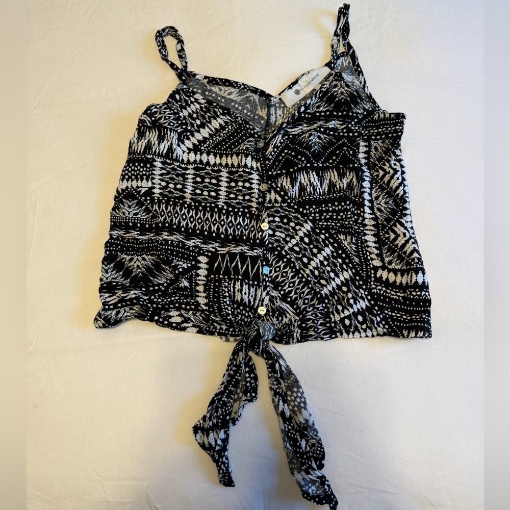 The Impeccable Pig Black and White Camisole